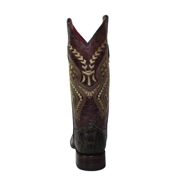 Ferrini Cleopatra Gold Square Toe Cowgirl Boots Women's 9.5 B NEW! - Picture 16 of 16
